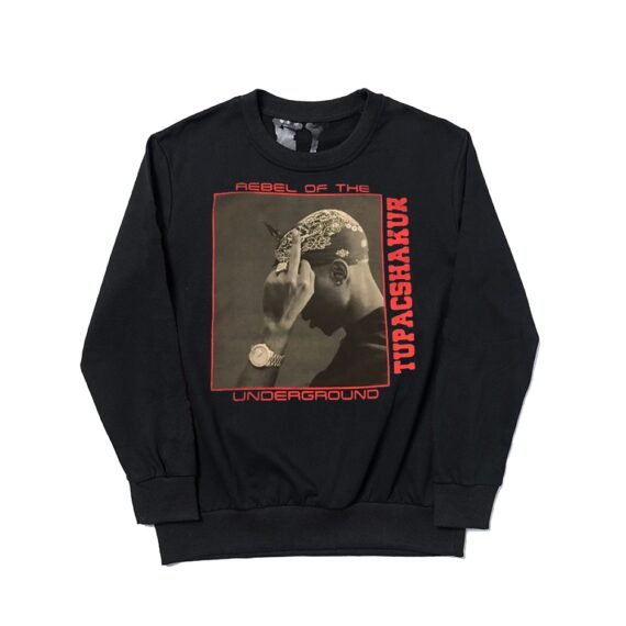 Vlone Tupac Rebel Of The Underground Sweatshirt