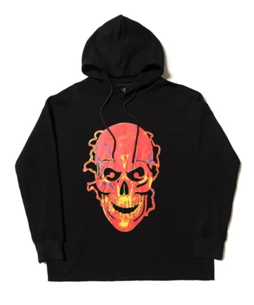 vlone skull hoodie